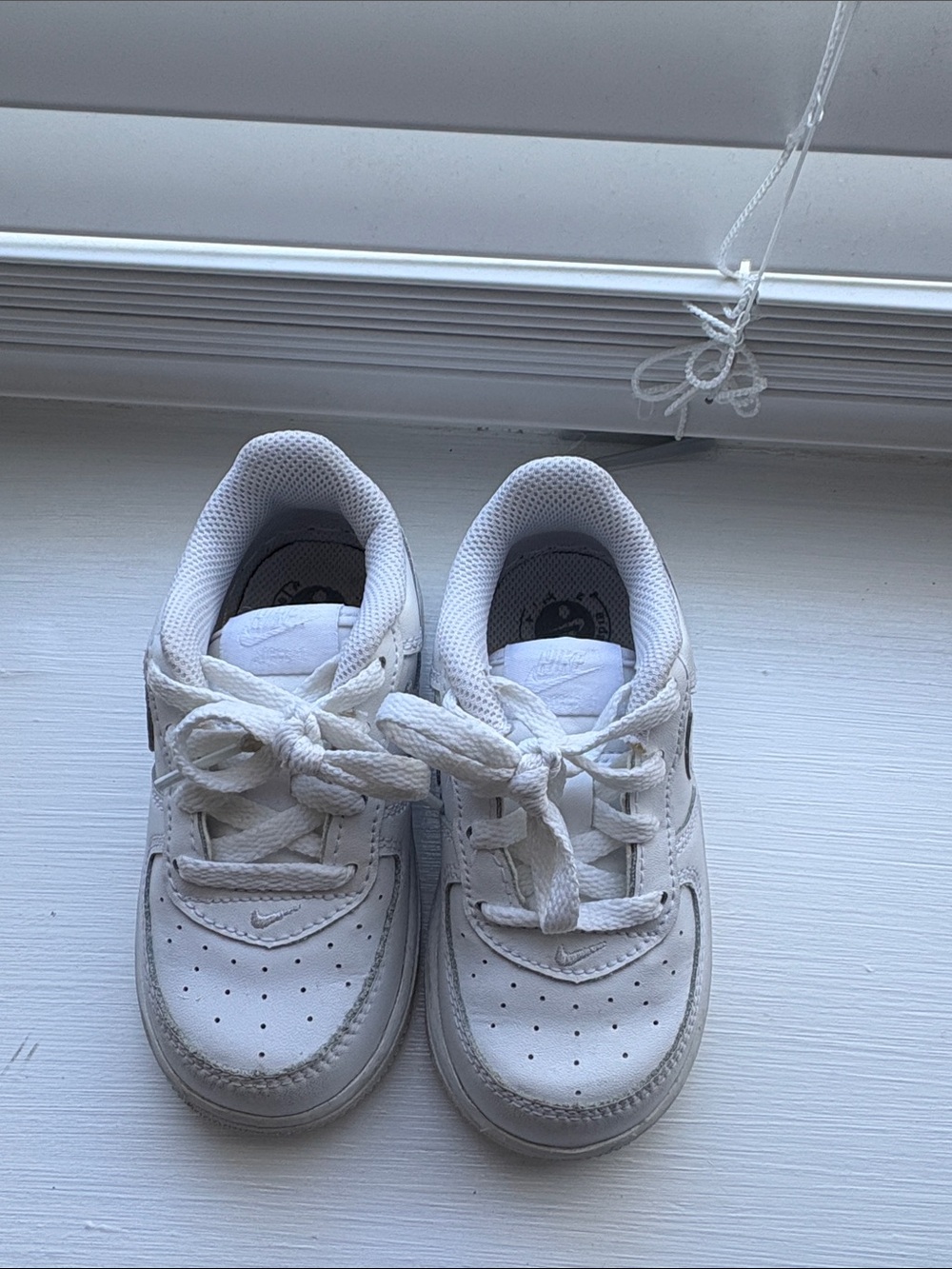 Nike Kids White Low-Top Sneakers